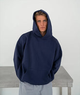 Men’s Oversized Navy Blue Hoodie